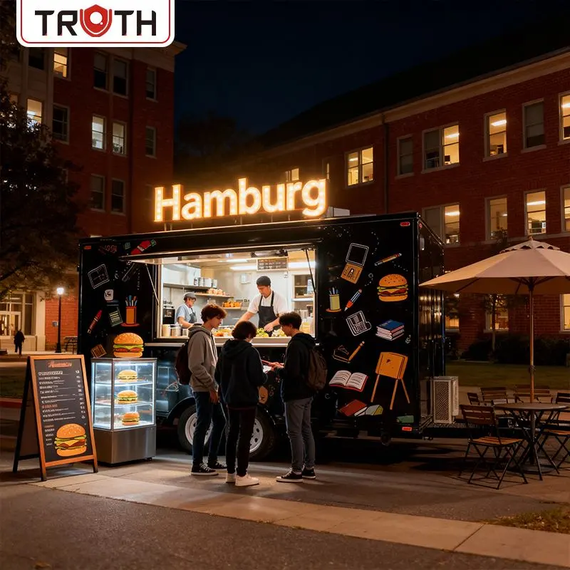 Remorcă alimentară mobilă Hamburg