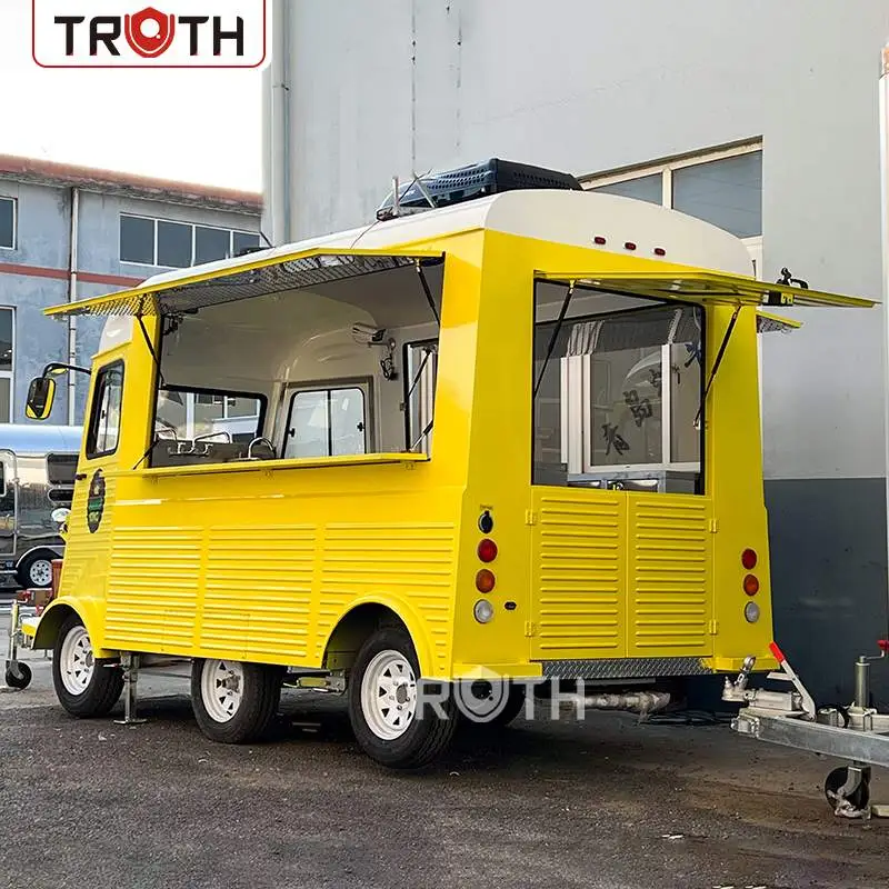 Mobile Electric Drivable Food Trailer For Tacos