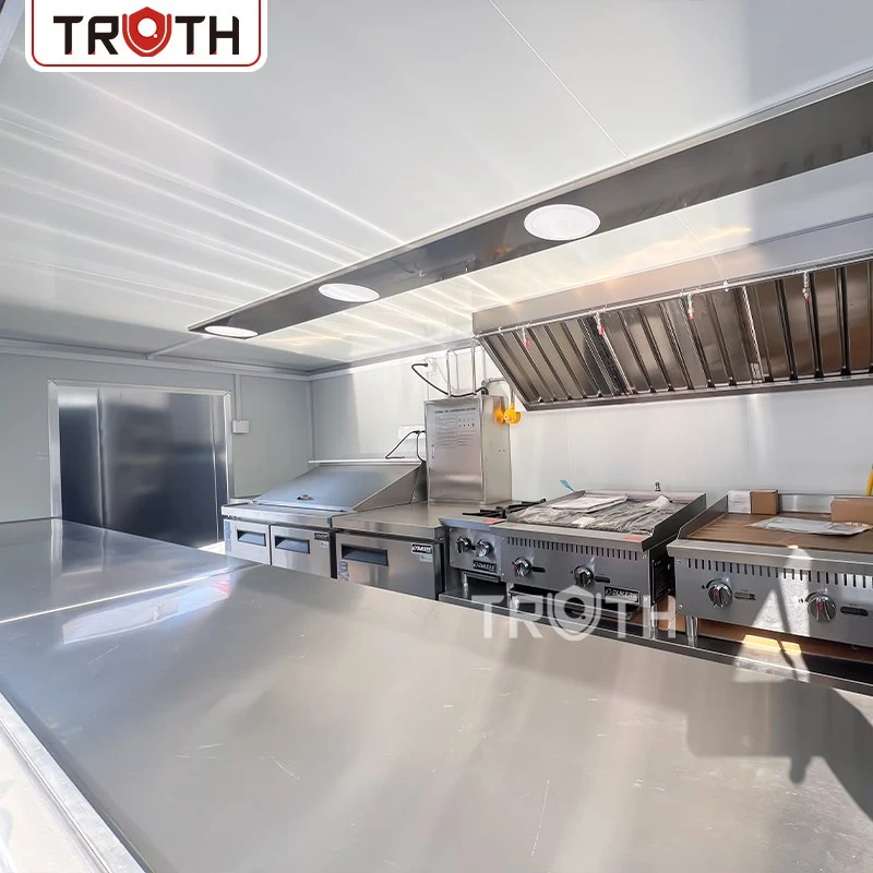 Square Hot Dog Food Truck