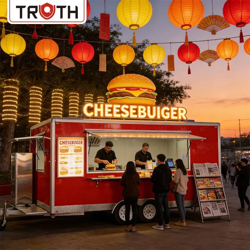 Taco Cart Concession Camion mobil cu alimente
